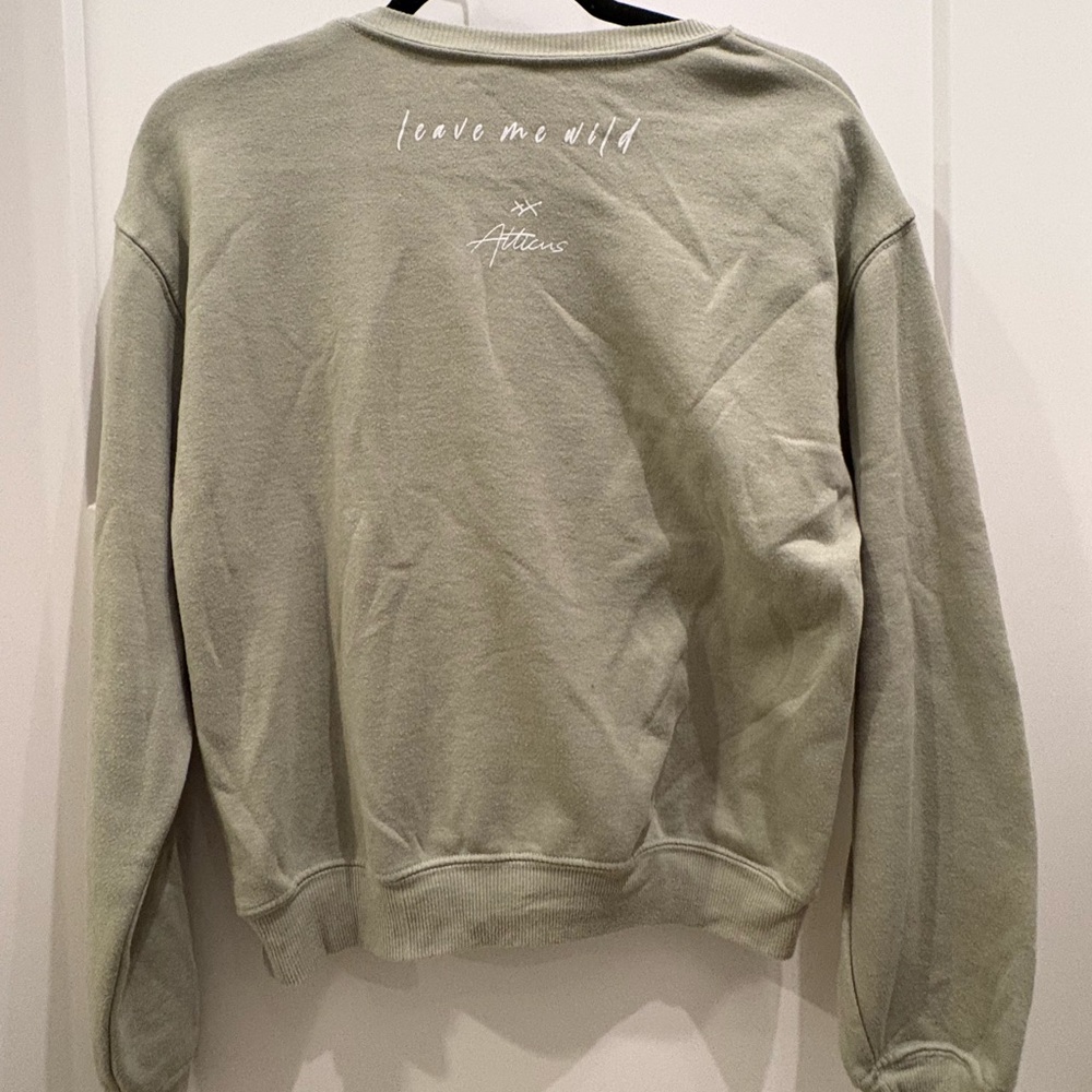 Atticus “Love me Wild” Green Sweater- Size Small- Y2K - Picture 3 of 5